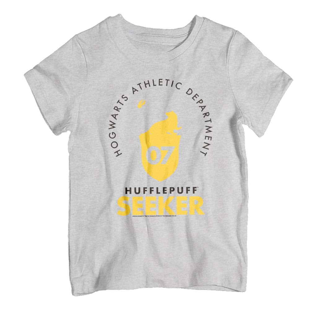 Harry Potter Hufflepuff Quidditch Seeker Kid's T-Shirt-ALL + EVERY