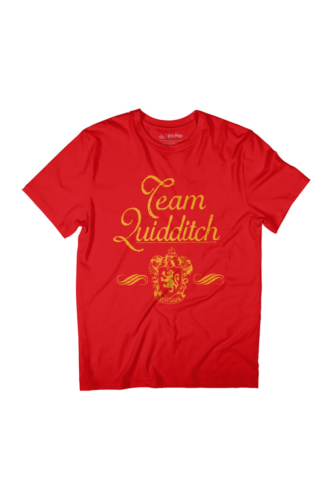 Harry Potter Gryffindor Team Quidditch Women's Relaxed Fit T-Shirt-ALL + EVERY