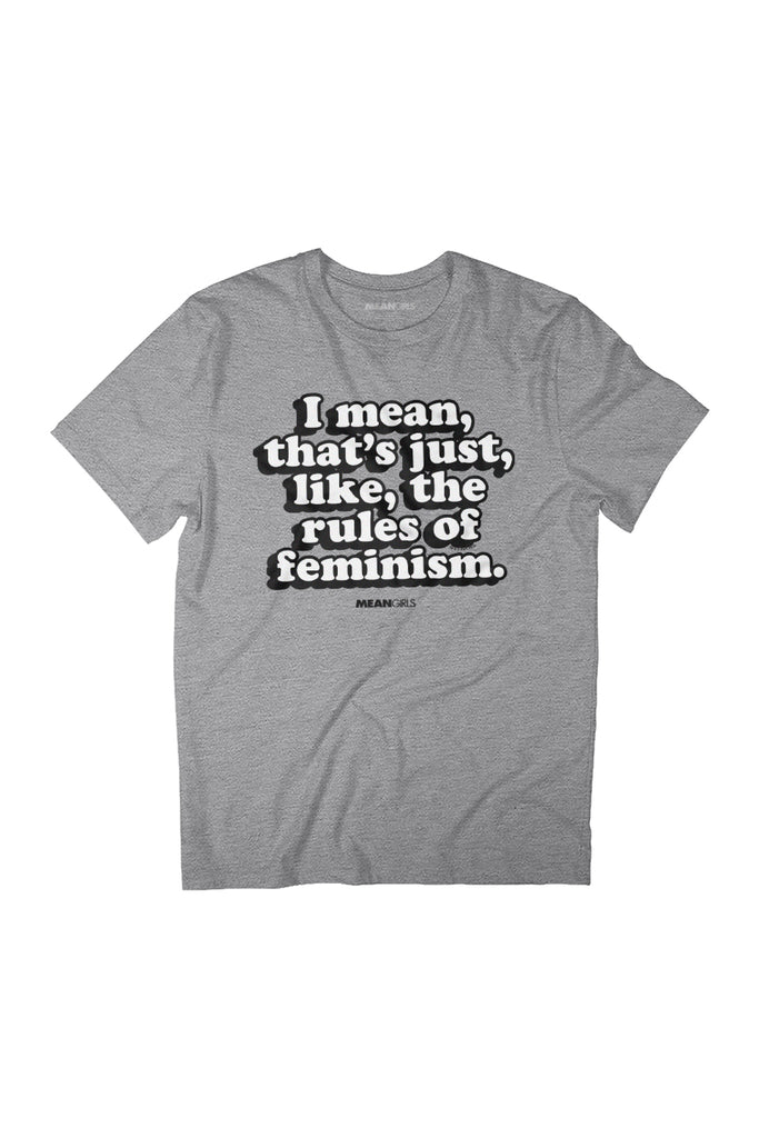Mean Girls Rules Of Feminism Gretchen Quote Women's Relaxed Fit T-Shirt-ALL + EVERY