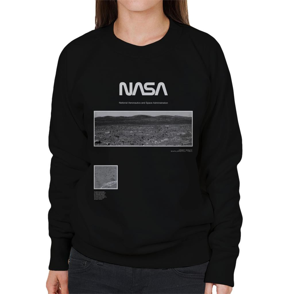 NASA Deep Space Exploration Team Women's Sweatshirt-ALL + EVERY