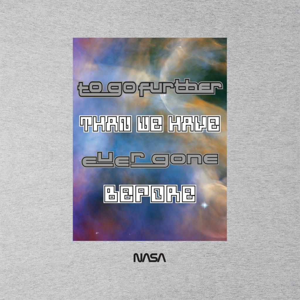 NASA Go Further Than We Have Ever Gone Before Women's Hooded Sweatshirt-ALL + EVERY