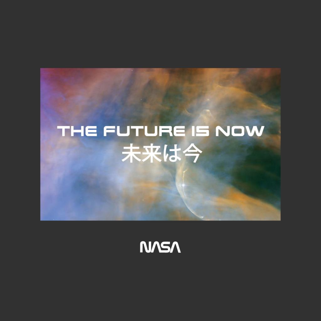 NASA The Future Is Now Kanji Kid's Sweatshirt-ALL + EVERY