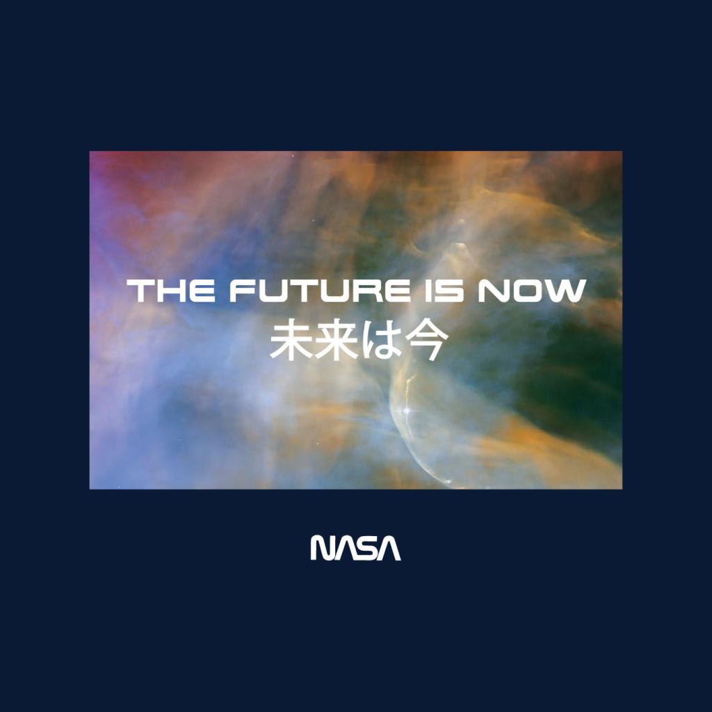 NASA The Future Is Now Kanji Women's Sweatshirt-ALL + EVERY