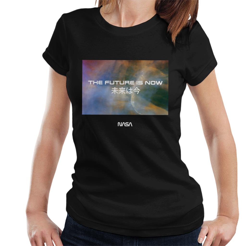 NASA The Future Is Now Kanji Women's T-Shirt-ALL + EVERY