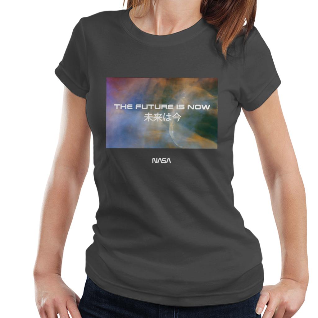 NASA The Future Is Now Kanji Women's T-Shirt-ALL + EVERY