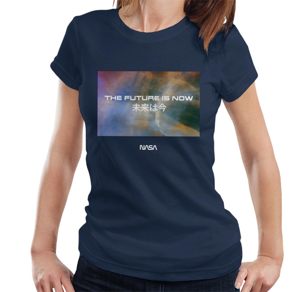 NASA The Future Is Now Kanji Women's T-Shirt-ALL + EVERY