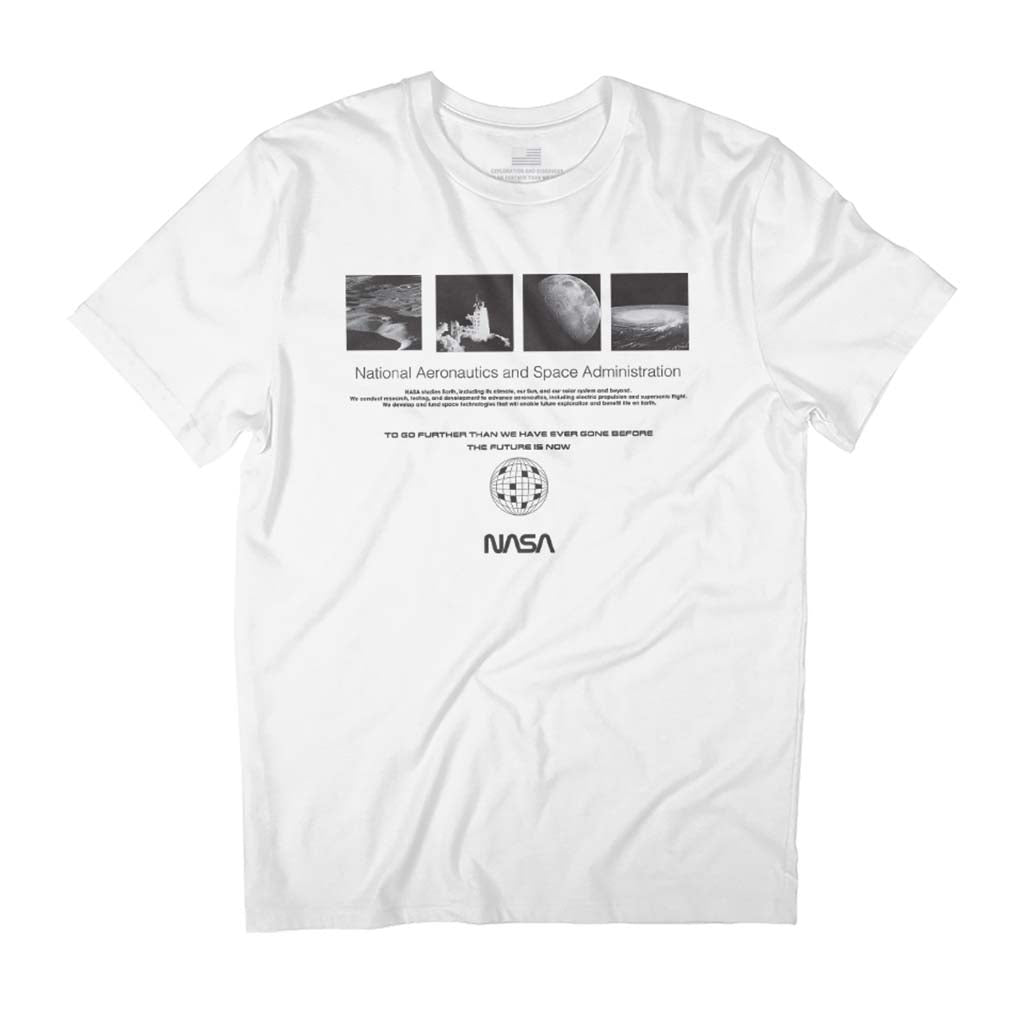 NASA Retro Photo Ad The Future Is Now Men's T-Shirt-ALL + EVERY