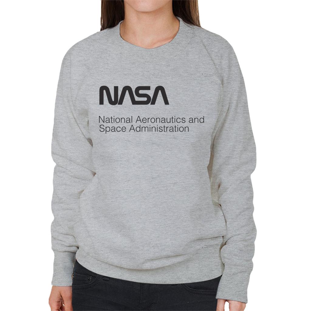 NASA National Aeronautics And Space Administration Women's Sweatshirt-ALL + EVERY