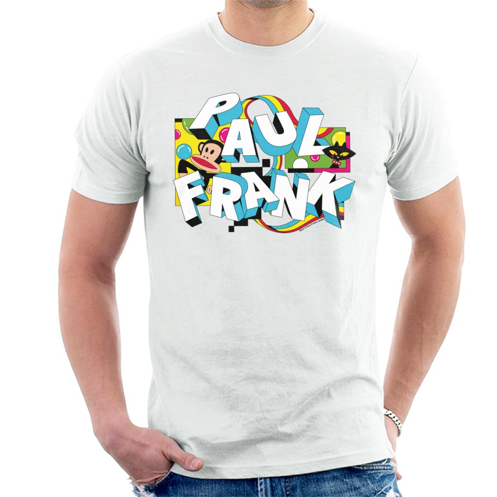 Paul Frank Julius & Mika Cat Chunky Text Men's T-Shirt