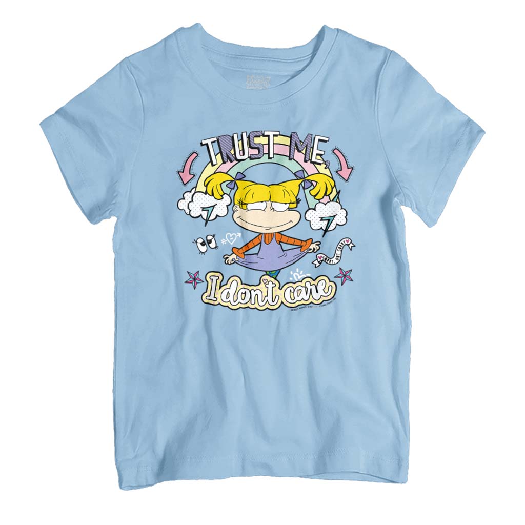 Rugrats Angelica Trust Me I Don't Care Kid's T-Shirt-ALL + EVERY