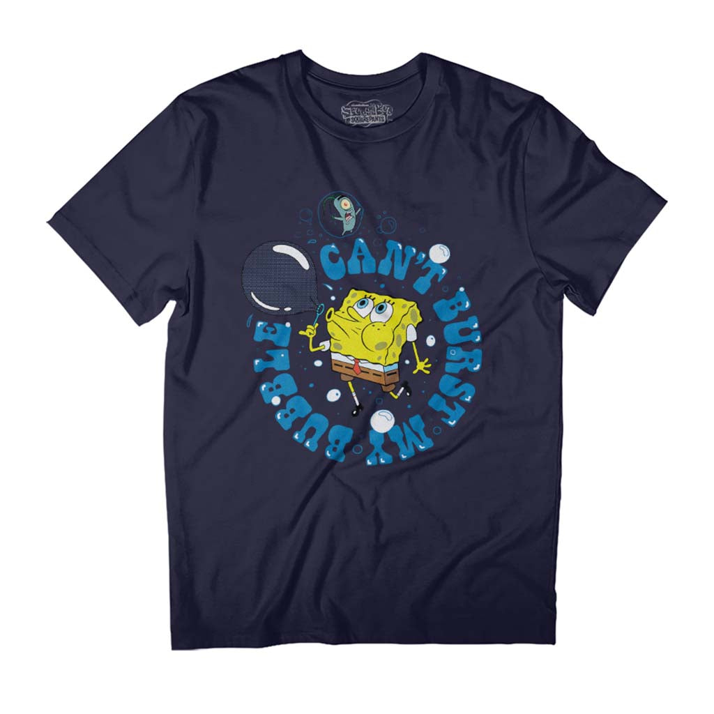 Spongebob Squarepants Cant Burst My Bubble Men's T-Shirt-ALL + EVERY