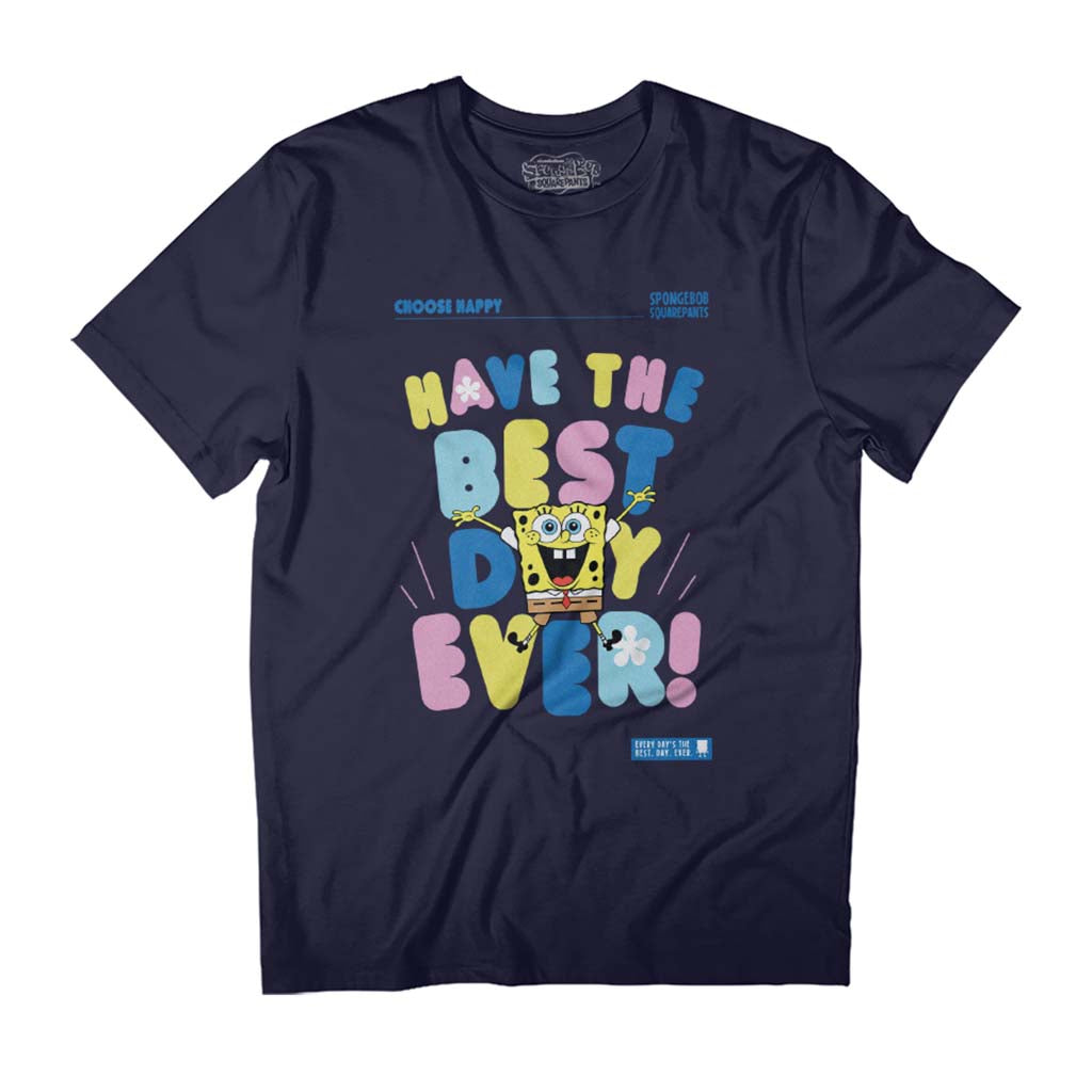 Spongebob Squarepants Have The Best Day Ever Men's T-Shirt-ALL + EVERY