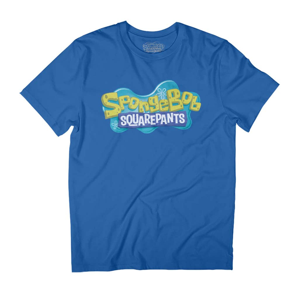 Spongebob Squarepants Classic Logo Men's T-Shirt-ALL + EVERY