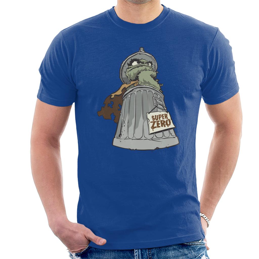 Sesame Street Super Zero Villain Oscar The Grouch Men's T-Shirt-ALL + EVERY