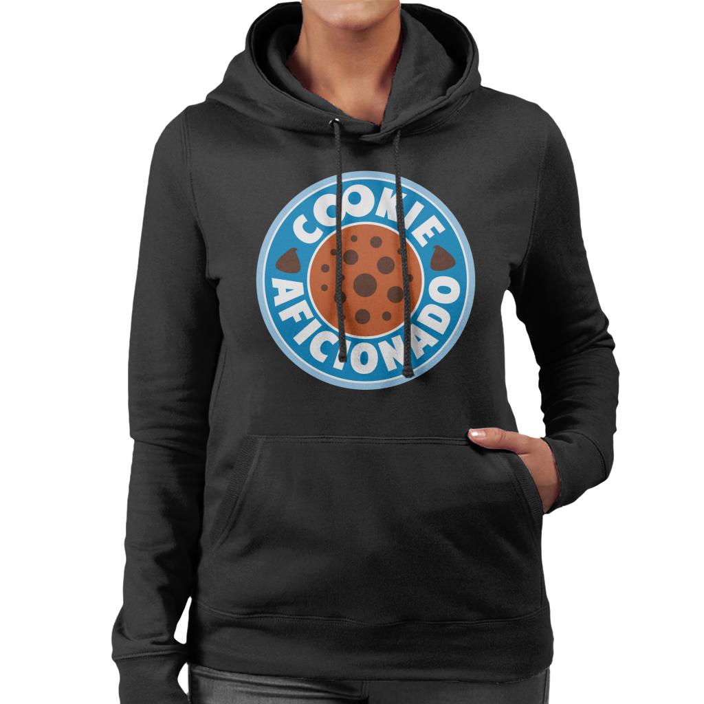 Sesame Street Cookie Aficionado Logo Women's Hooded Sweatshirt-ALL + EVERY