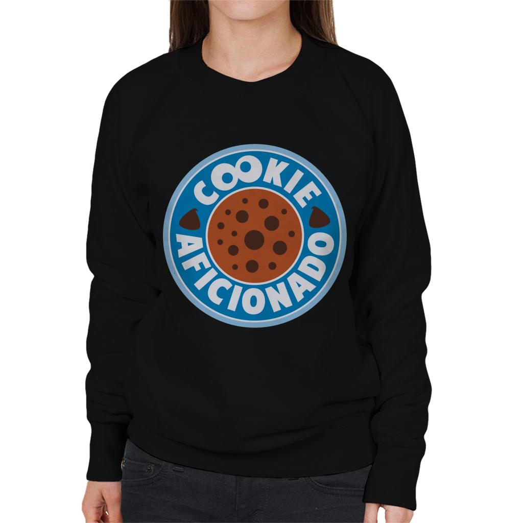 Sesame Street Cookie Aficionado Logo Women's Sweatshirt-ALL + EVERY