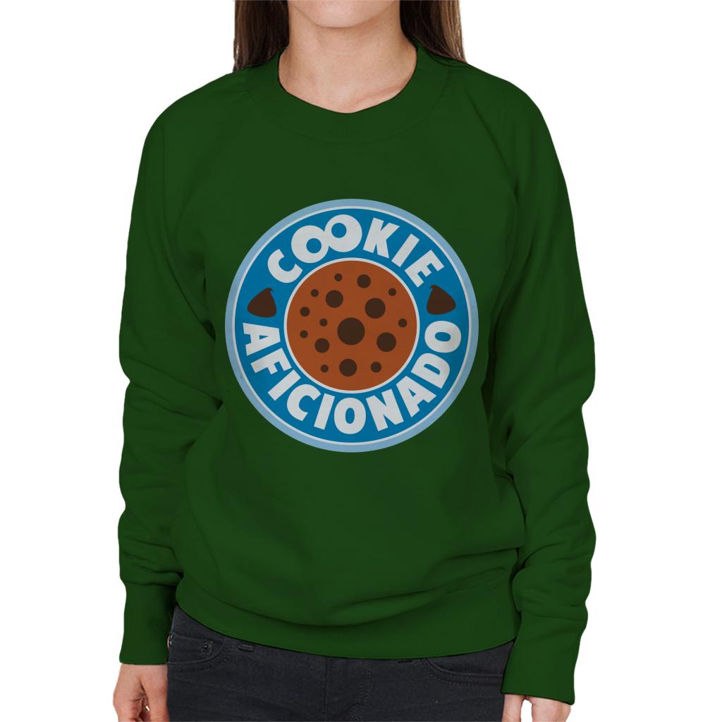 Sesame Street Cookie Aficionado Logo Women's Sweatshirt-ALL + EVERY