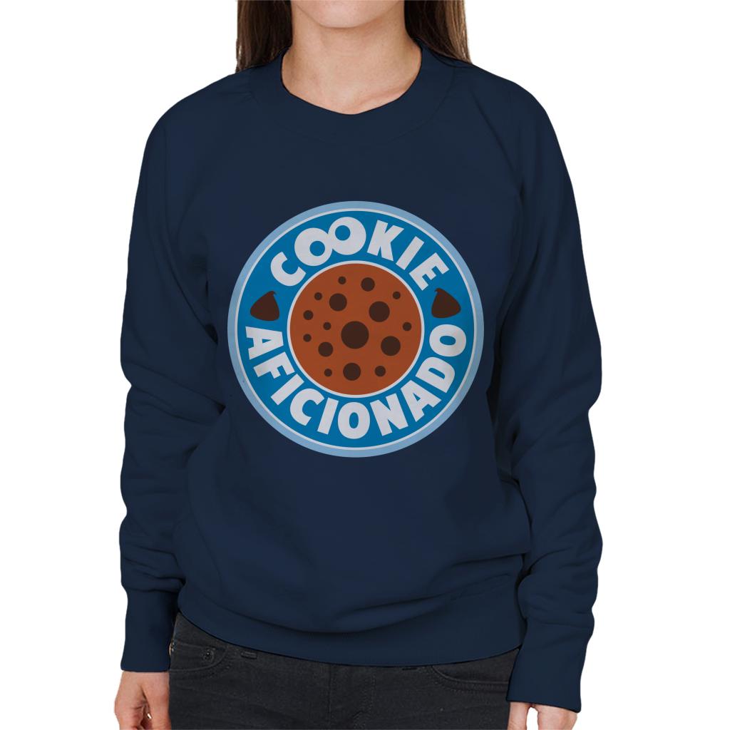 Sesame Street Cookie Aficionado Logo Women's Sweatshirt-ALL + EVERY