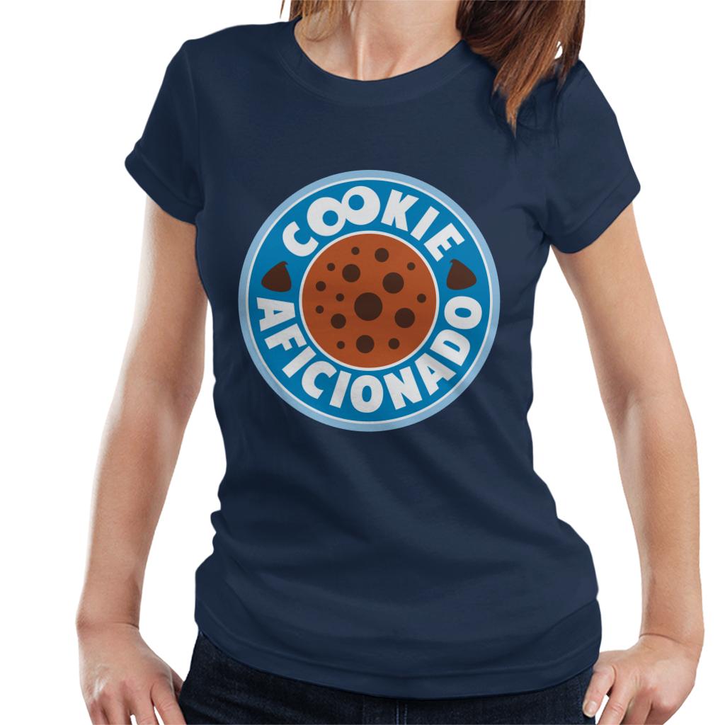 Sesame Street Cookie Aficionado Logo Women's T-Shirt-ALL + EVERY