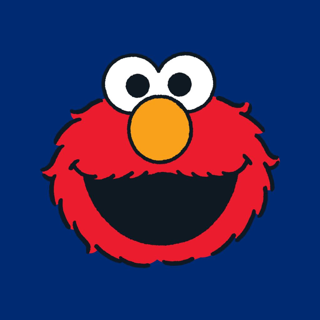 Sesame Street Elmo Excited Face Women's T-Shirt-ALL + EVERY