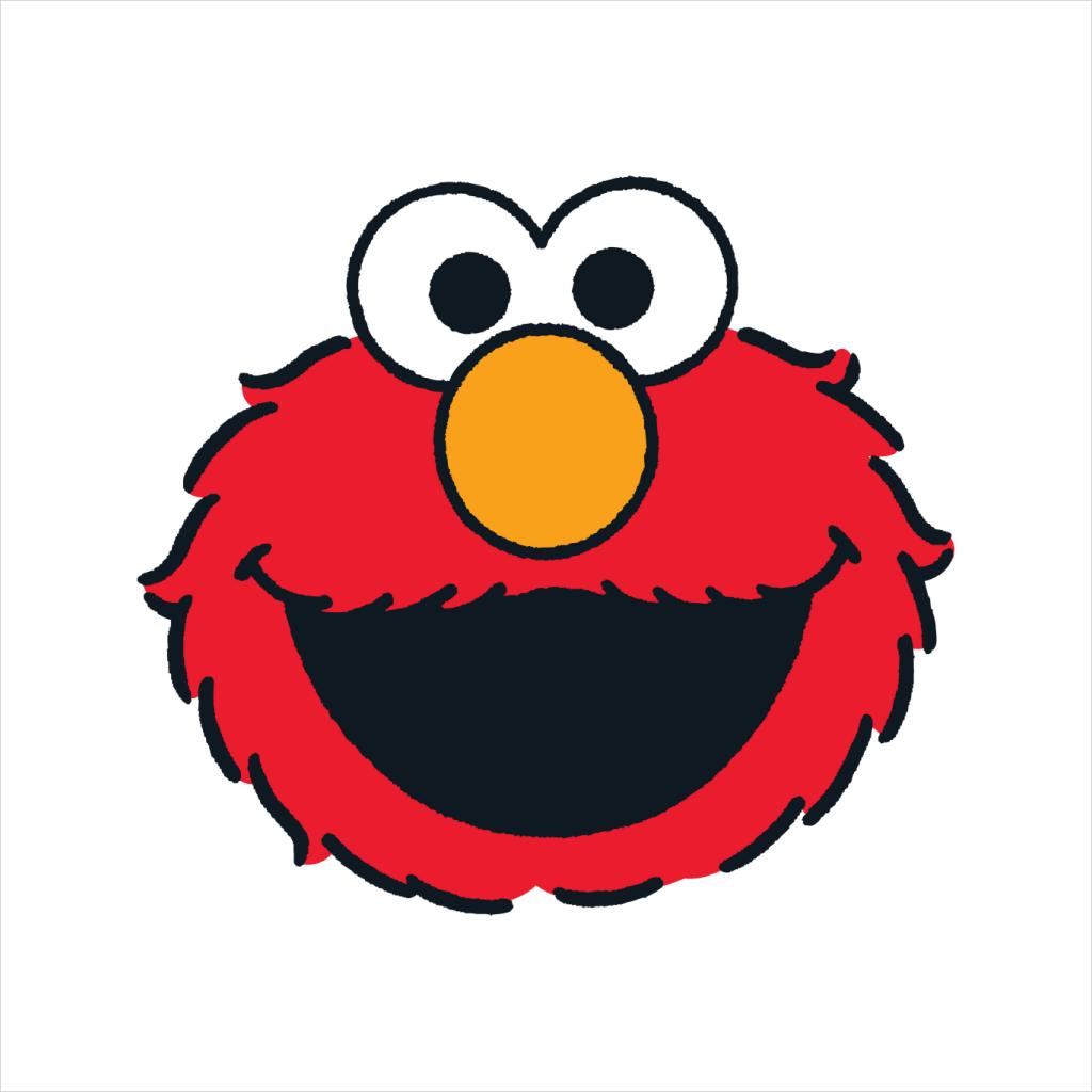 Sesame Street Elmo Excited Face Men's Sweatshirt-ALL + EVERY