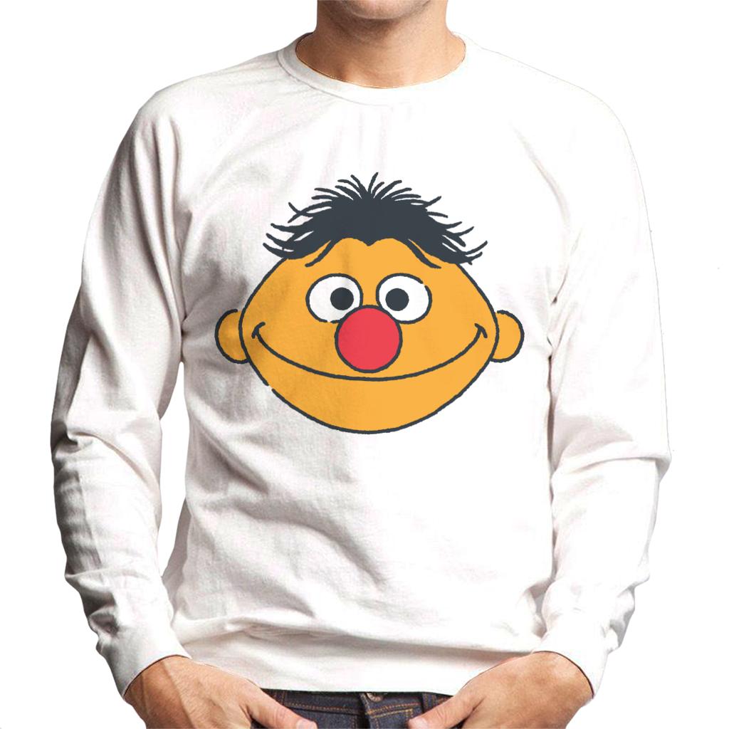 Sesame Street Ernie Face Men's Sweatshirt-ALL + EVERY