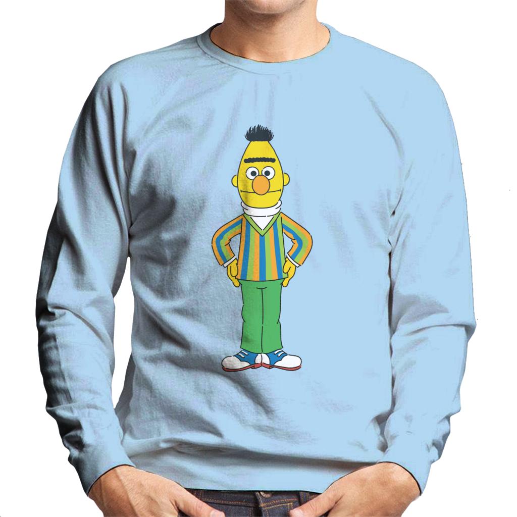 Sesame Street Bert Hands On Hips Men's Sweatshirt-ALL + EVERY