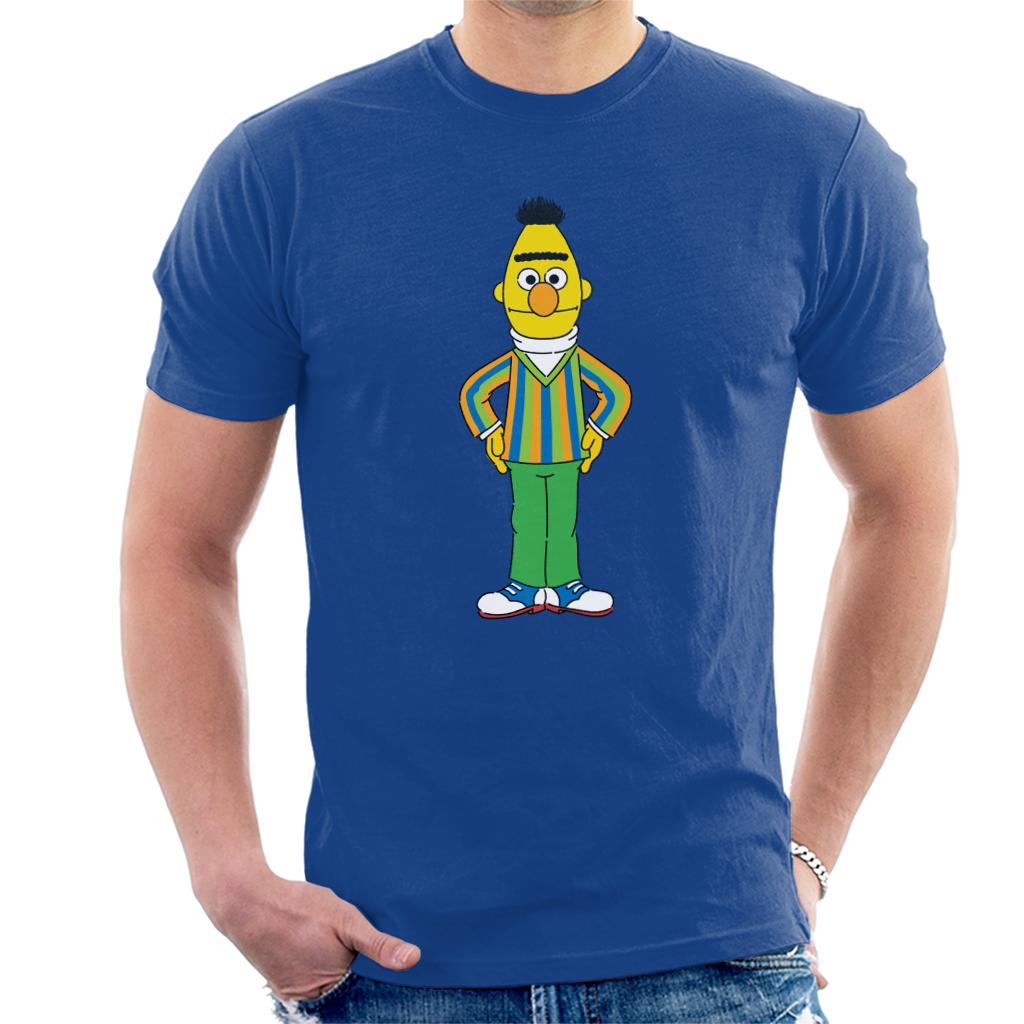 Sesame Street Bert Hands On Hips Men's T-Shirt-ALL + EVERY