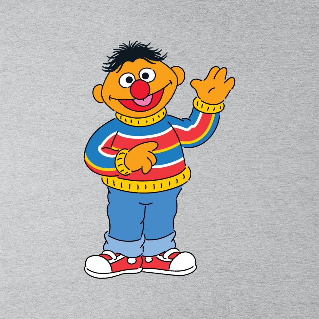 Sesame Street Ernie Wave Men's T-Shirt-ALL + EVERY
