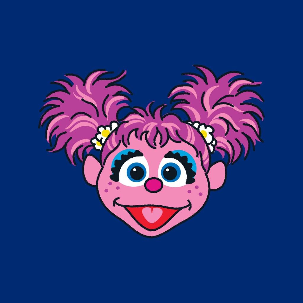 Sesame Street Abby Cadabby Face Women's Sweatshirt-ALL + EVERY