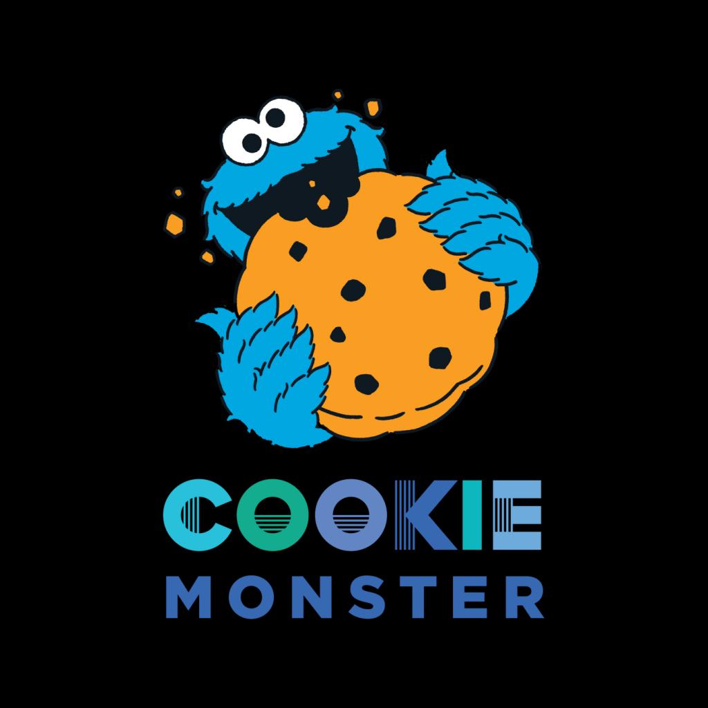 Sesame Street Big Cookie Monster Men's Hooded Sweatshirt-ALL + EVERY