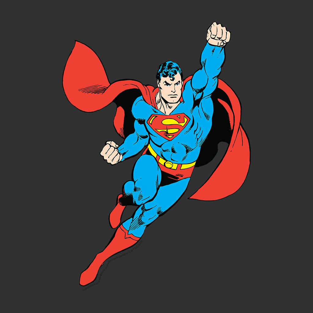 Superman Flying To The Rescue Men's T-Shirt-ALL + EVERY