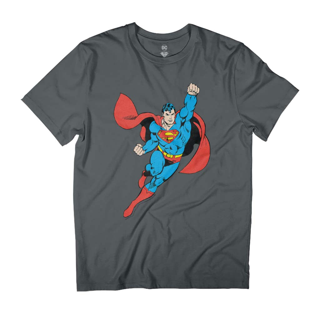 Superman Flying To The Rescue Men's T-Shirt-ALL + EVERY