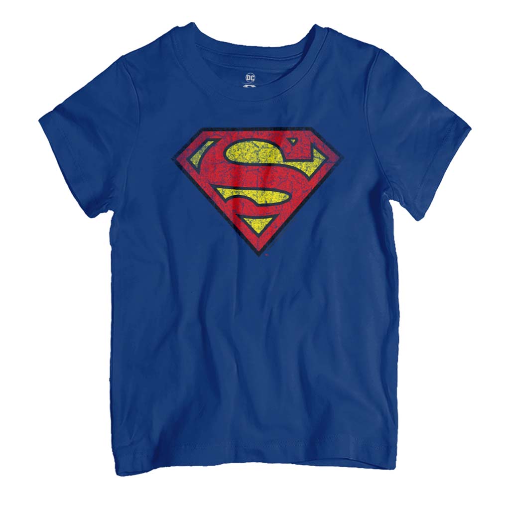 Superman Faded Logo Kid's T-Shirt
