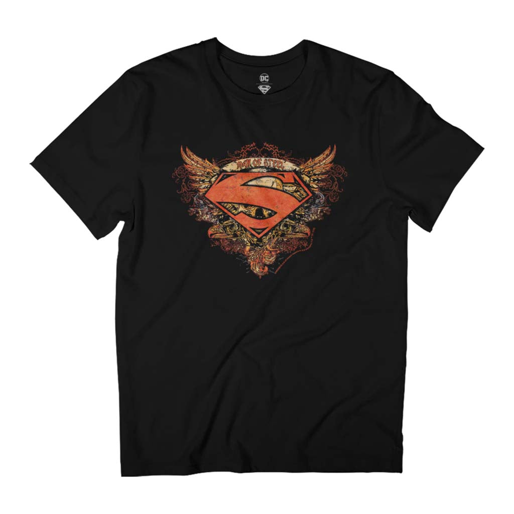 Superman Wings Tattoo Man Of Steel Men's T-Shirt