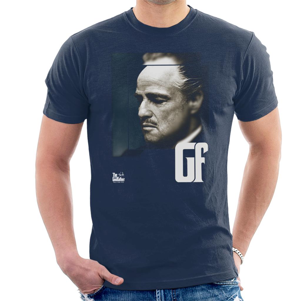 The Godfather Don Vito Corleone Side Profile Photo Men's T-Shirt
