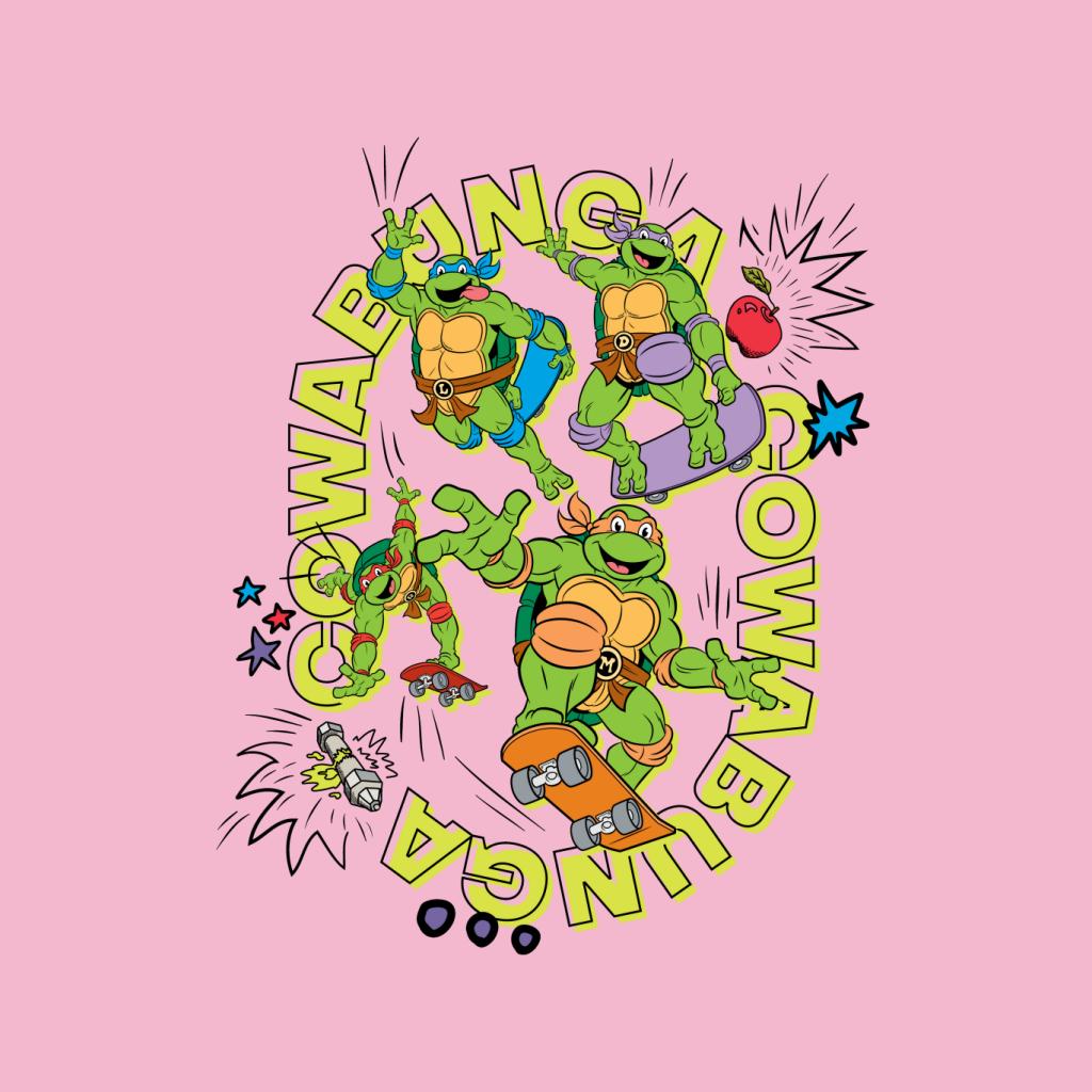 Teenage Mutant Ninja Turtles Skating Cowabunga Kid's T-Shirt-ALL + EVERY