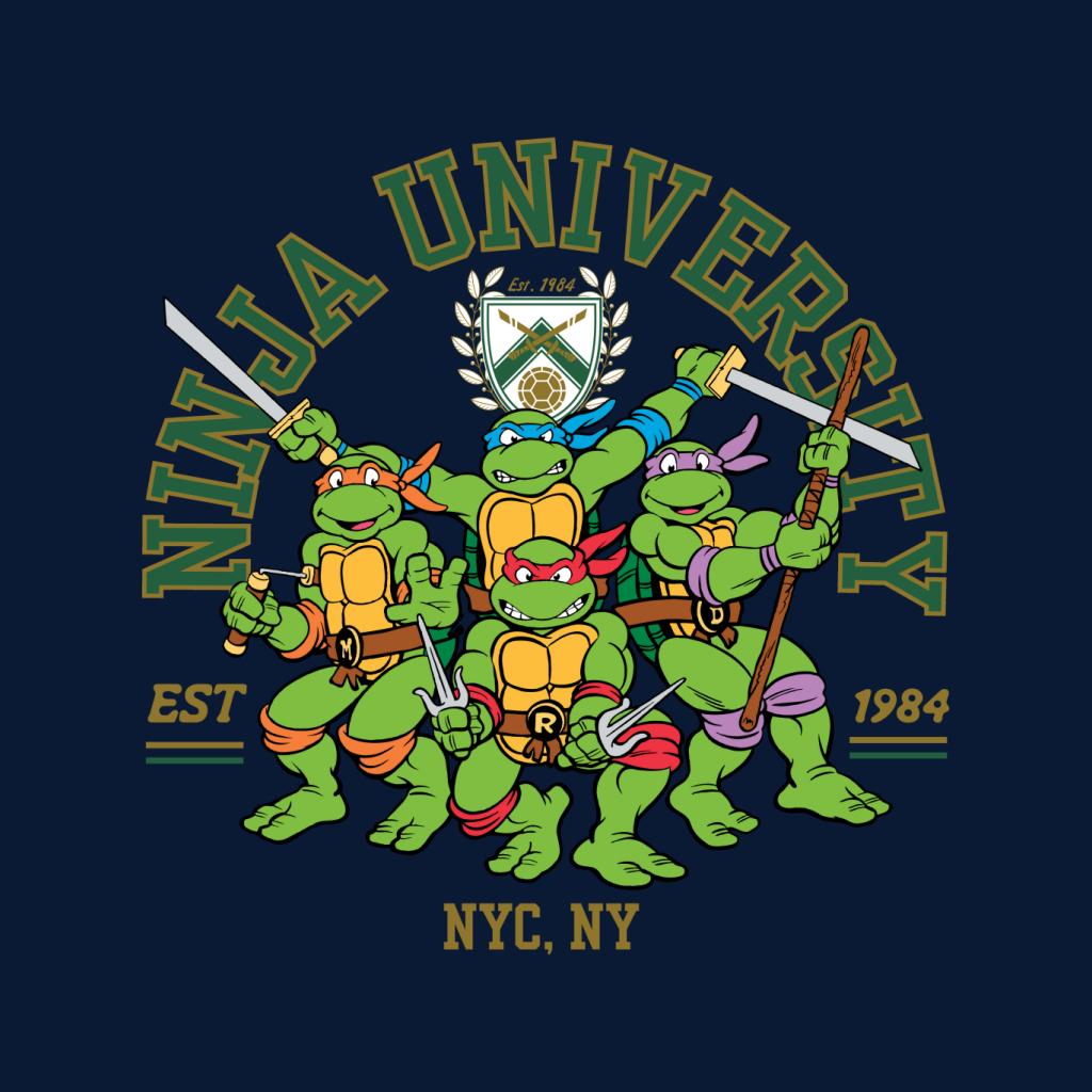 Teenage Mutant Ninja Turtles University Men's T-Shirt-ALL + EVERY