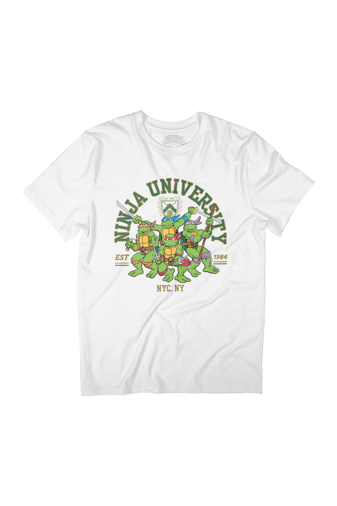 Teenage Mutant Ninja Turtles Raphael & Co University Women's Relaxed Fit T-Shirt-ALL + EVERY