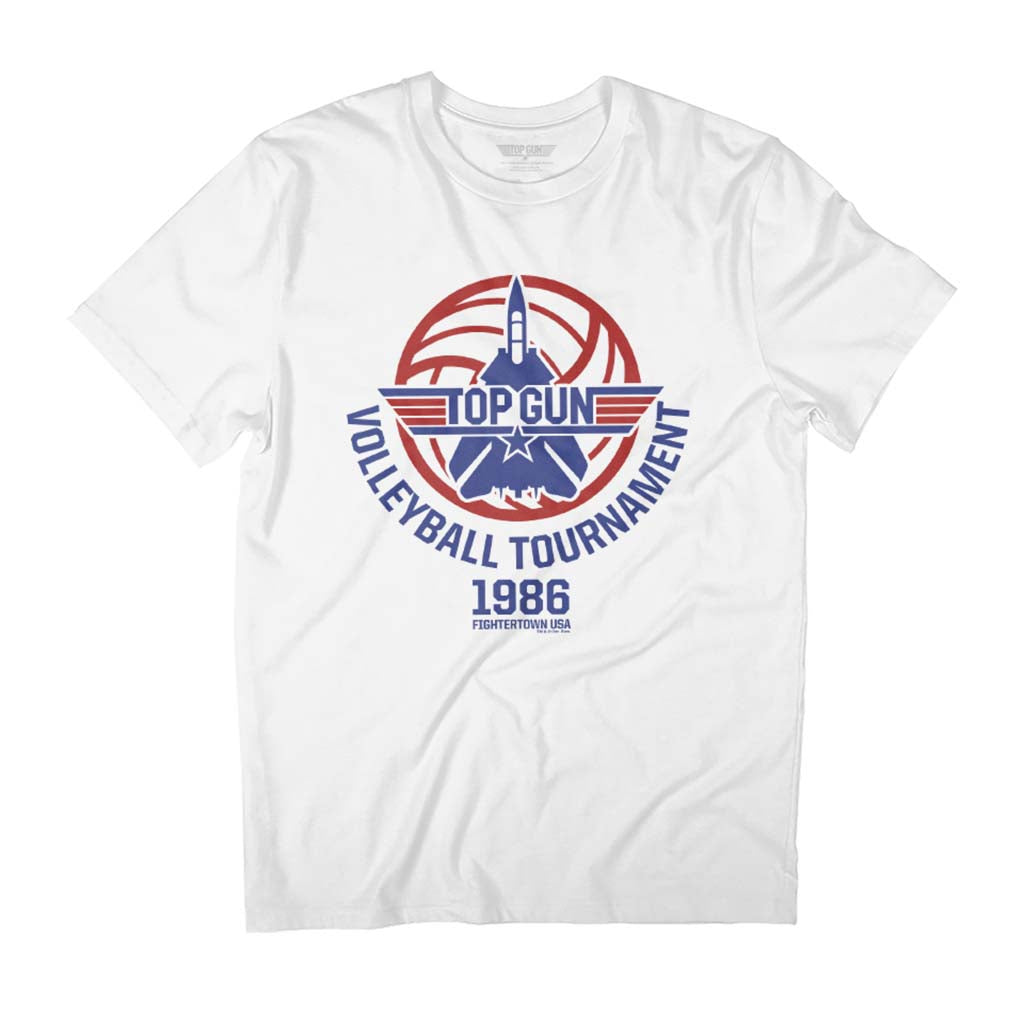 Top Gun Volleyball Tournament 1986 Men's T-Shirt-ALL + EVERY