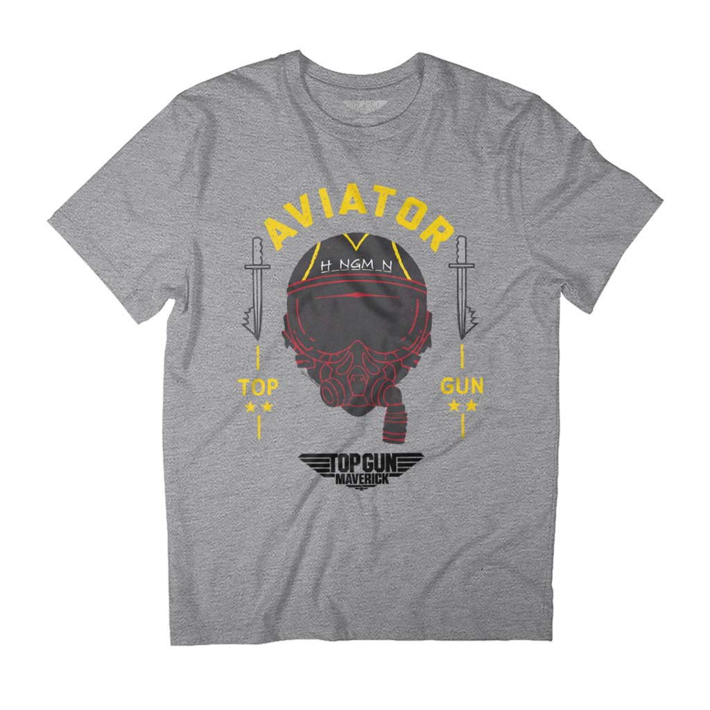 Top Gun Maverick Hangman Aviator Flight Helmet Men's T-Shirt-ALL + EVERY