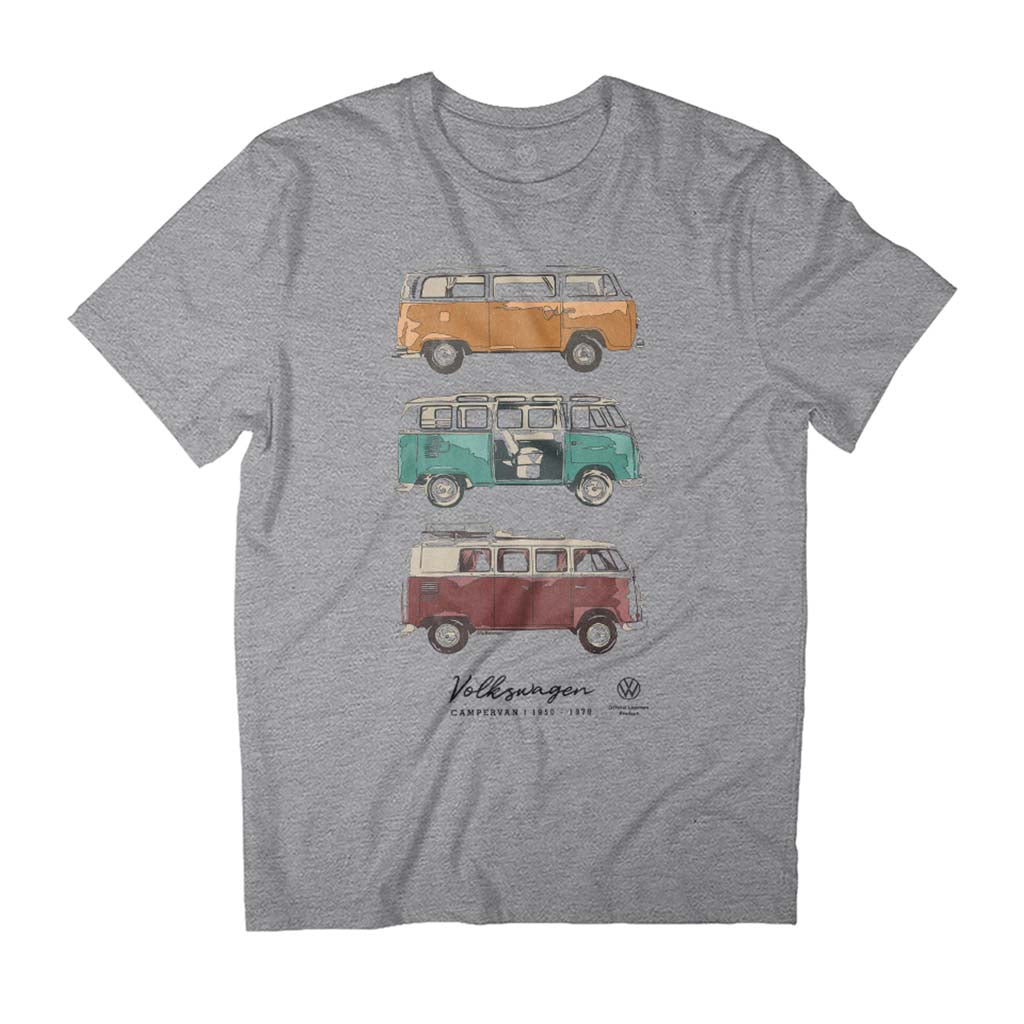 Volkswagen Transporter Type Campervan 1950 Men's T-Shirt All+