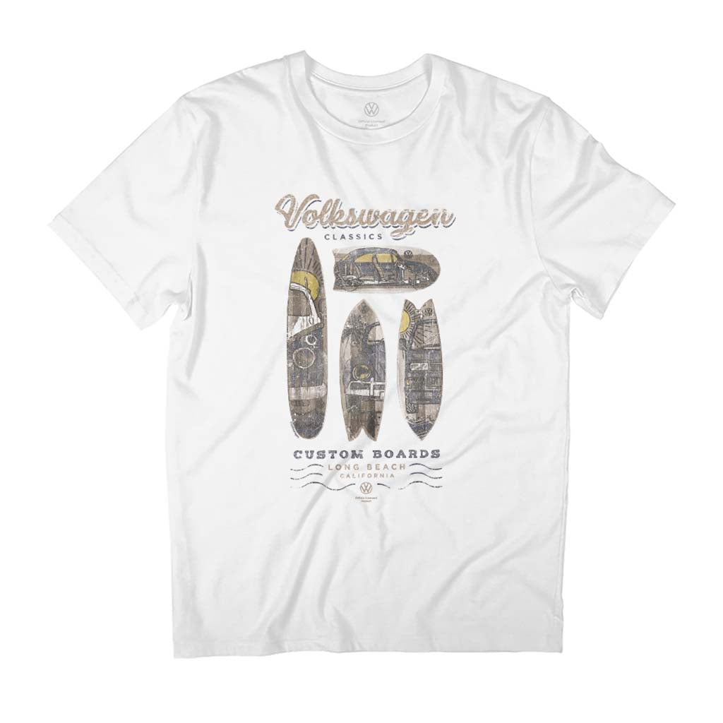 Volkswagen Classics Beetle & Campervan Custom Surf Boards Men's T-Shirt-ALL + EVERY