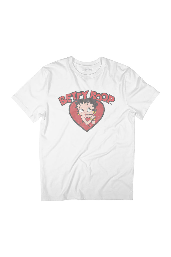 Betty Boop Love Red Dress Women's Relaxed Fit T-Shirt-ALL + EVERY