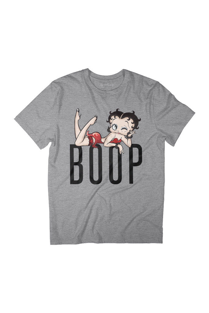 Betty Boop Lying Down Wink Women's Relaxed Fit T-Shirt-ALL + EVERY