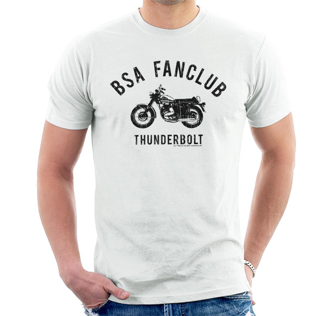 BSA Motorcycle Fanclub Thunderbolt Men's T-Shirt