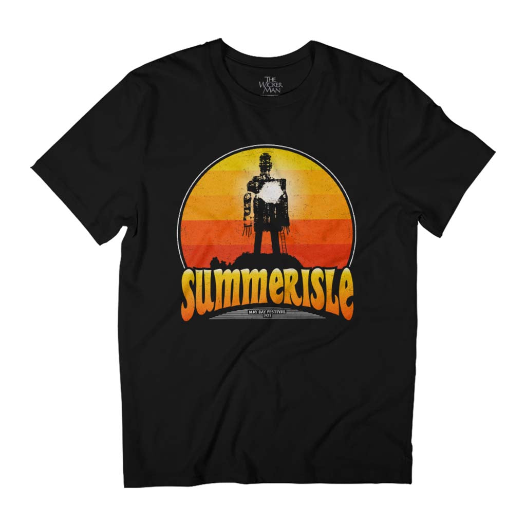 The Wicker Man Summerisle Distressed Men's T-Shirt-ALL + EVERY