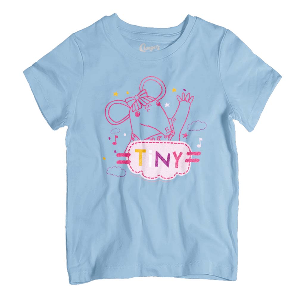 Clangers Tiny Clanger Cute Wave Retro Kid's T-Shirt-ALL + EVERY