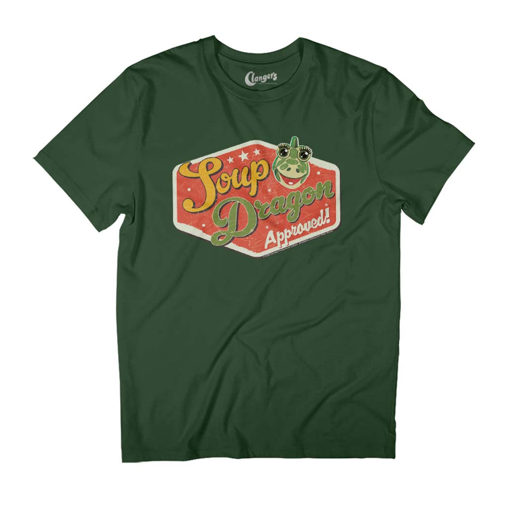 Clangers Soup Dragon Approved! Retro Men's T-Shirt-ALL + EVERY