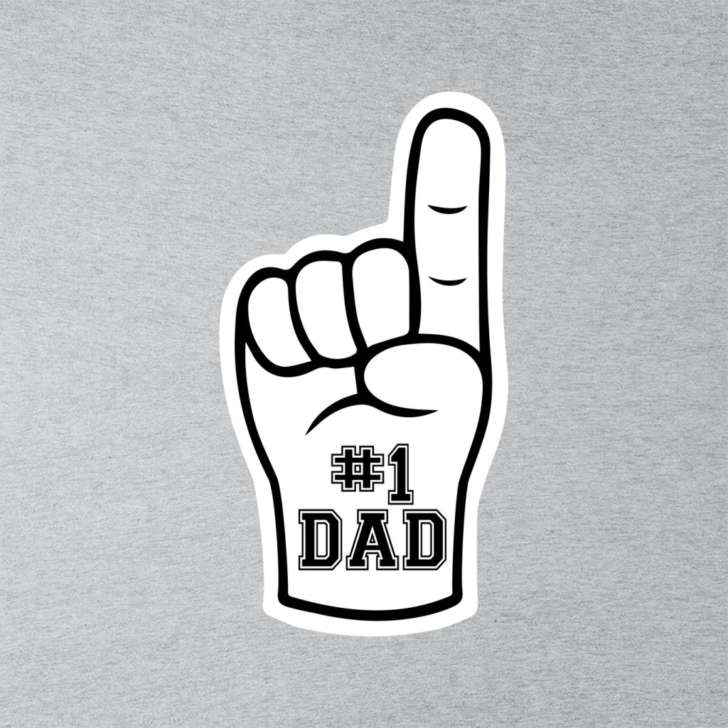 Foam Finger Number 1 Dad Men's T-Shirt-ALL + EVERY